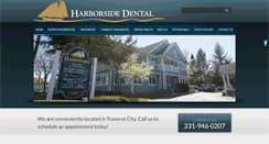 Desktop Screenshot of harborsidedental.com